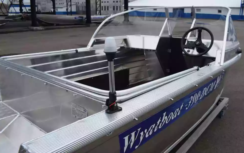 Алюминиевый катер Wyatboat-390 DCM Увеличенный борт в Сызрани