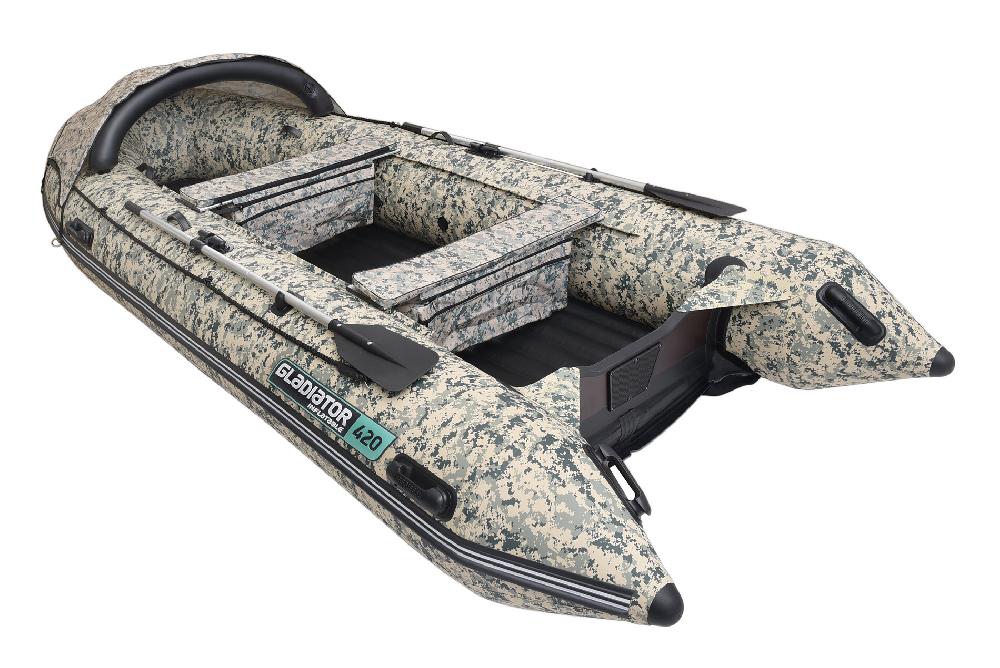 НАДУВНАЯ ЛОДКА GLADIATOR E450PRO в Сызрани