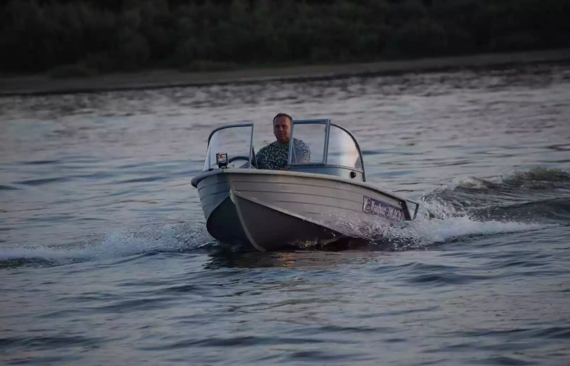 Алюминиевая лодка Wyatboat-390 DCM в Сызрани