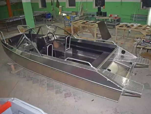 Алюминиевый катер Неман-500 DC (без покраски) в Сызрани