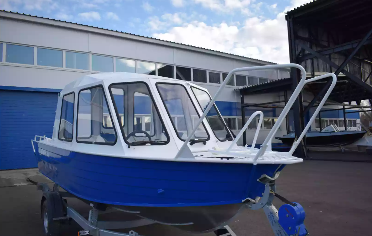 Алюминиевый катер Неман-500 (закрытая рубка) в Сызрани