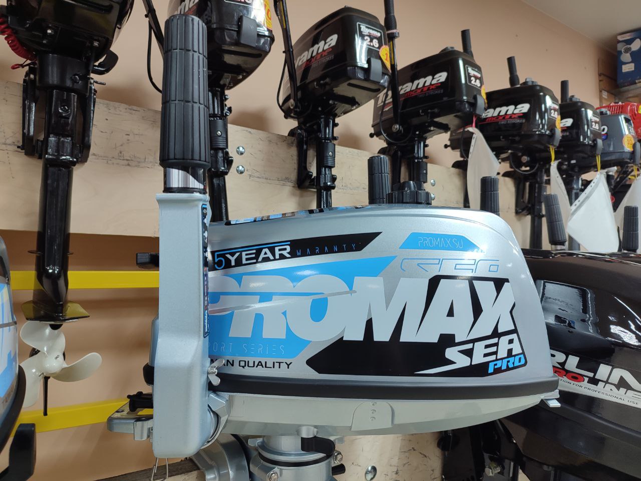 Лодочный мотор PROMAX SP5FHS (внешний бак 12 л) в Сызрани
