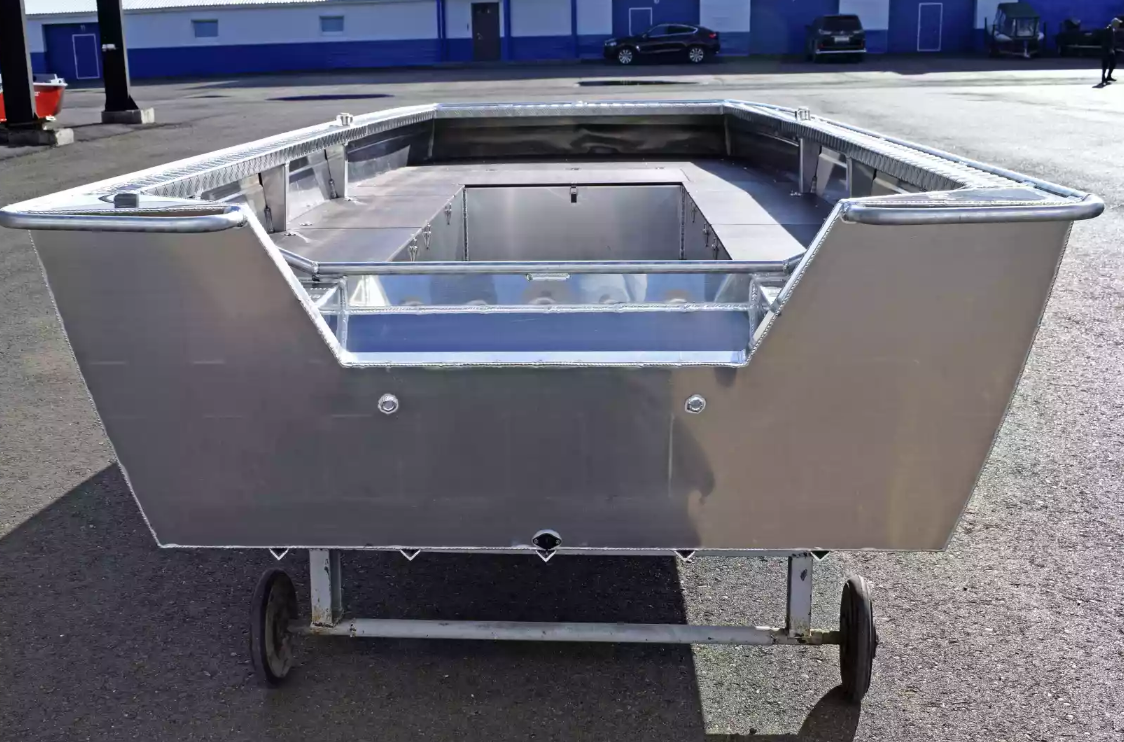Алюминиевая лодка Wyatboat-490 Jonboat в Сызрани