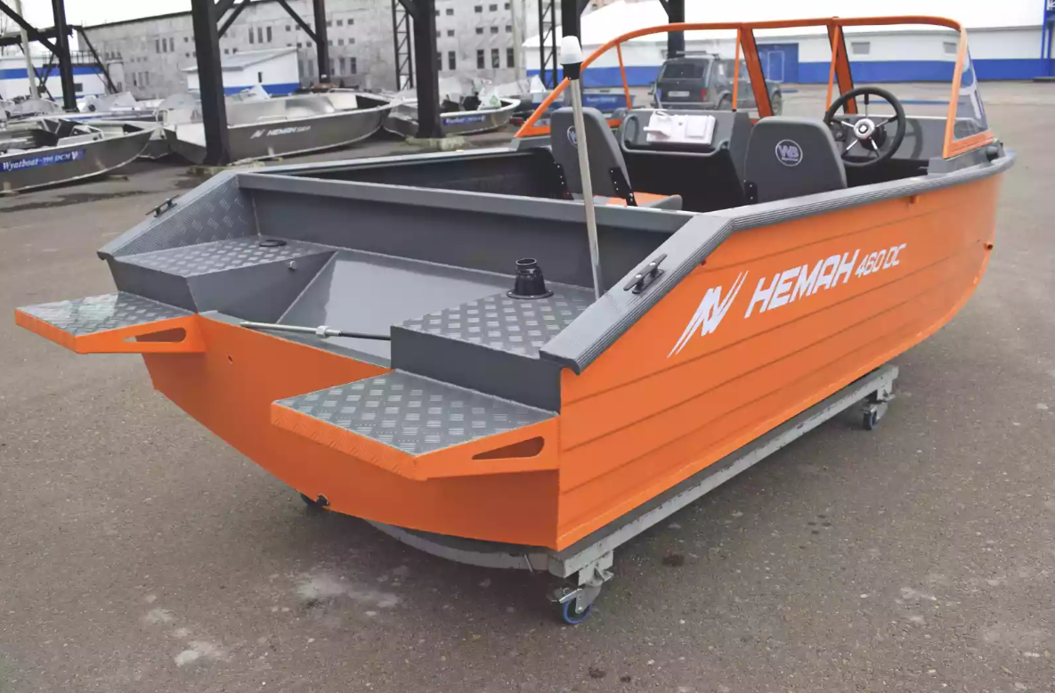 Алюминиевый катер Неман-480 DCM FISH в Сызрани