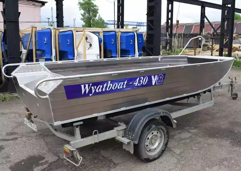 Алюминиевая лодка  Wyatboat-430 Master в Сызрани
