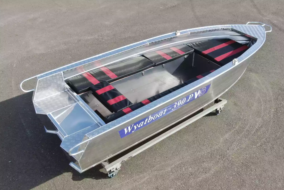 Алюминиевая лодка Wyatboat-390РМ увеличенный борт в Сызрани