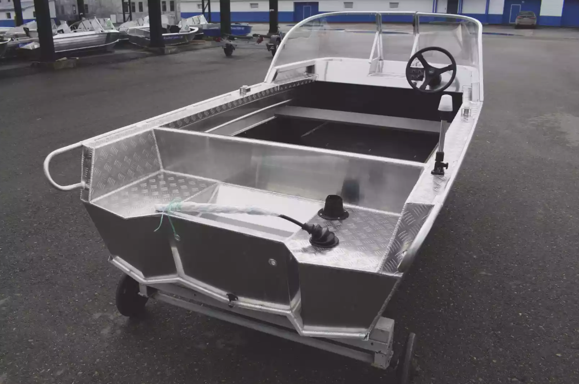 Алюминиевый катер Wyatboat-390 Pro в Сызрани