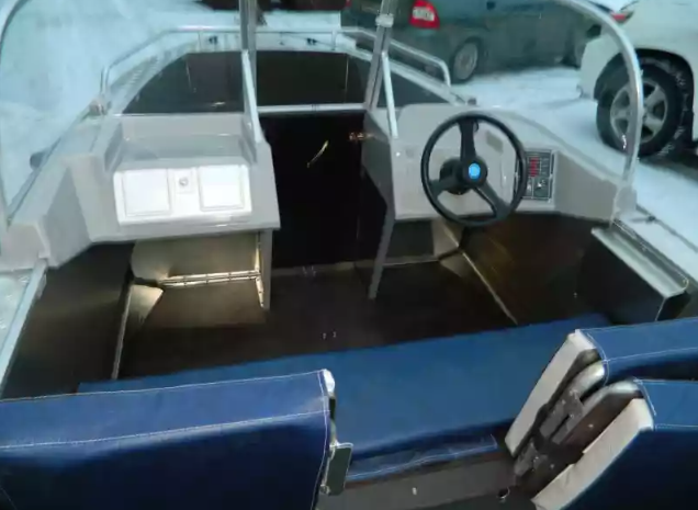 Алюминиевый катер Wyatboat-430T DCM Трансформер в Сызрани