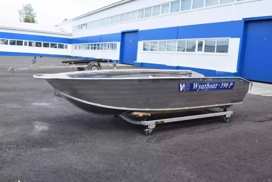 Алюминиевая лодка Wyatboat-390Р Увеличенный борт в Сызрани