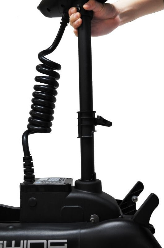 Лодочный электромотор якорь Haswing Cayman B, GPS, 12V, 55Lbs, нога 137 мм в Сызрани