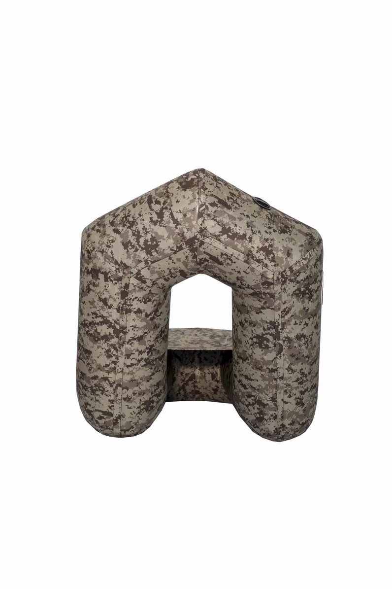 КРЕСЛО НАДУВНОЕ SMARINE, 85Х75 СМ, ПВХ, КОРИЧНЕВЫЙ ПИКСЕЛЬ в Сызрани