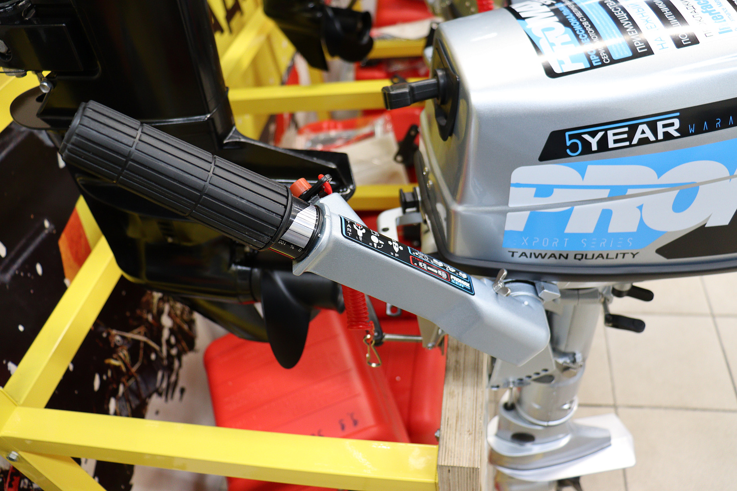 Лодочный мотор PROMAX SP5FHS (внешний бак 12 л) в Сызрани