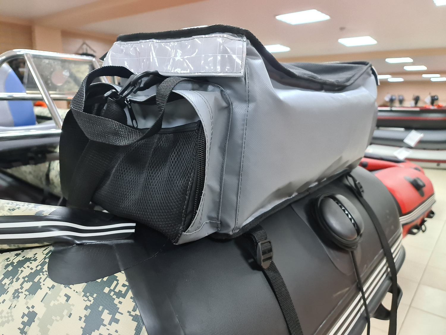 СУМКА ЛЮКС НА БАЛЛОН ДЛЯ ЛОДОК ПВХ 50Х25Х25 СМ в Сызрани