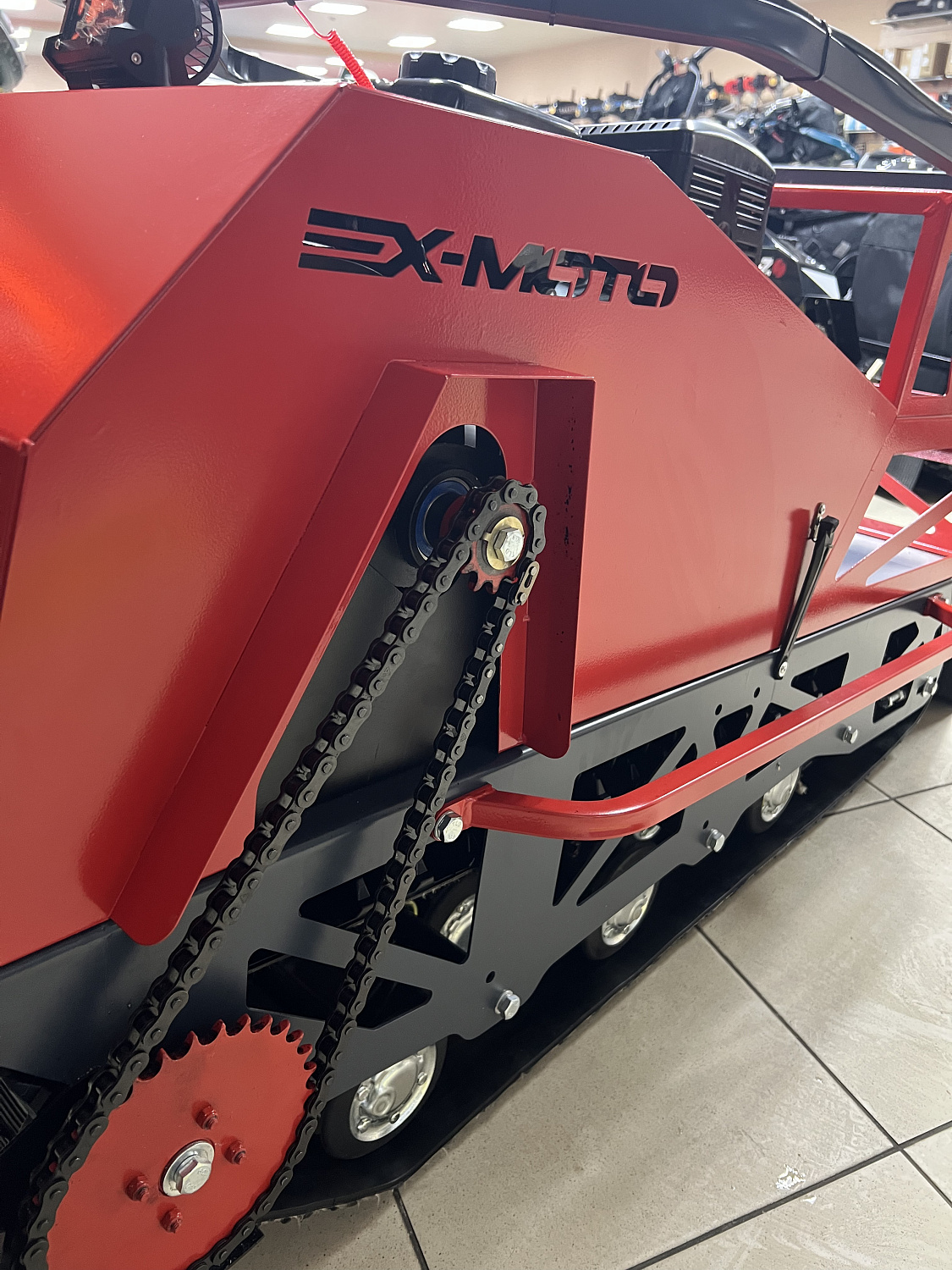 Мотобуксировщик EX-MOTO SNOWDOG S500 15л.с в Сызрани