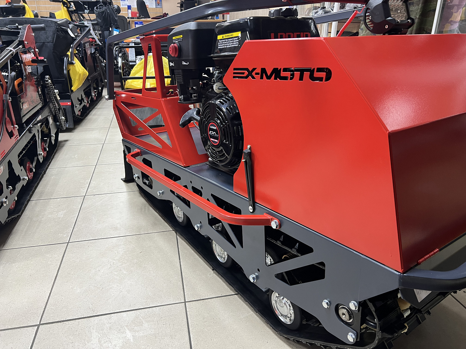 Мотобуксировщик EX-MOTO SNOWDOG S500 15л.с в Сызрани