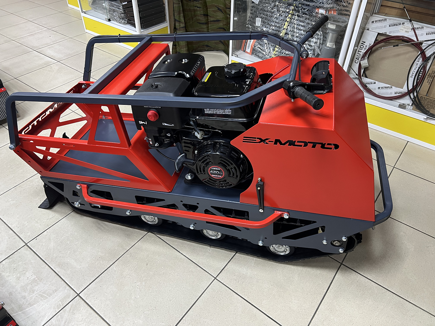 Мотобуксировщик EX-MOTO SNOWDOG S500 15л.с в Сызрани