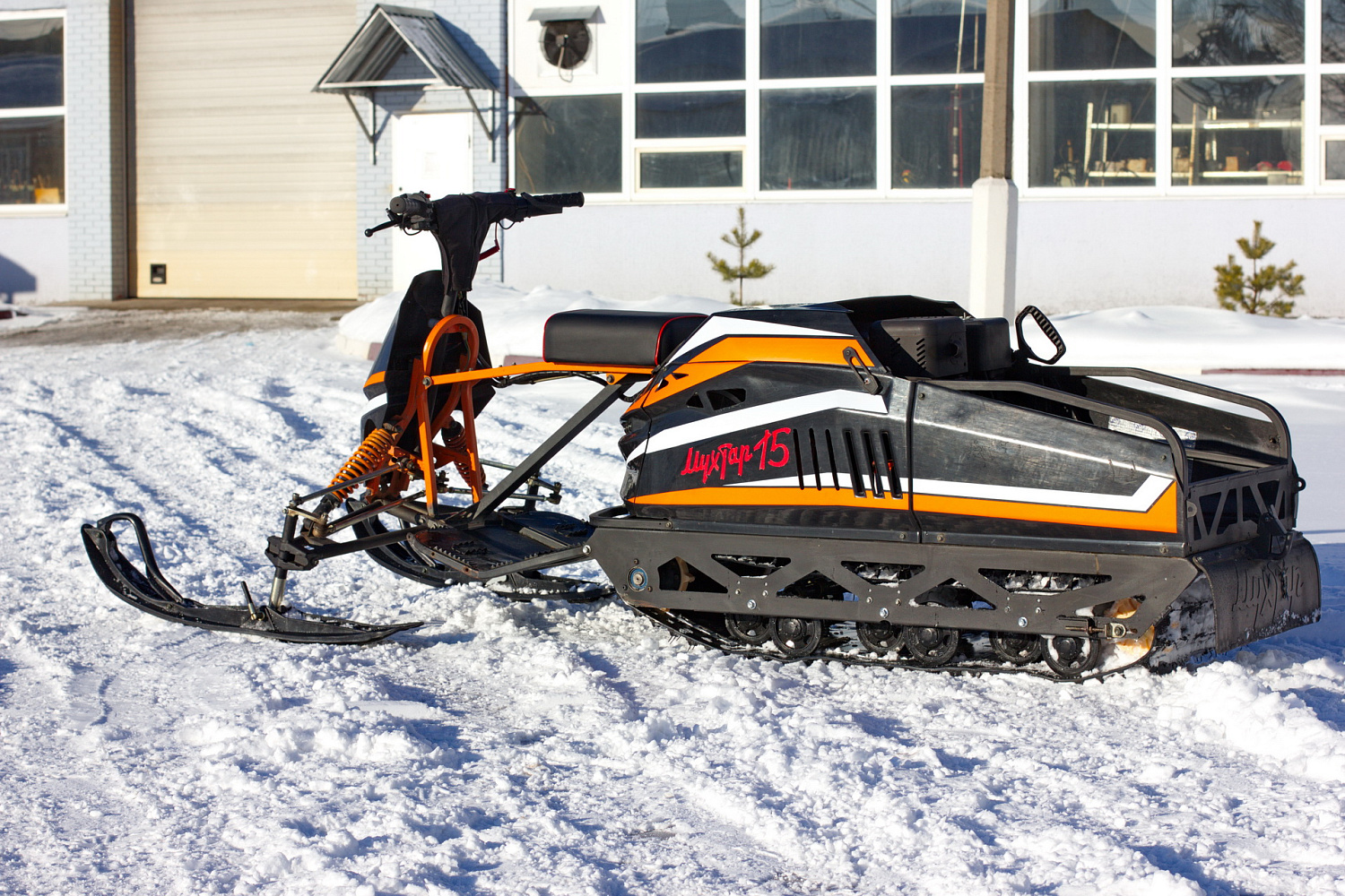 Мотобуксировщик IRBIS Мухтар 15 с лыжным модулем в комплекте в Сызрани