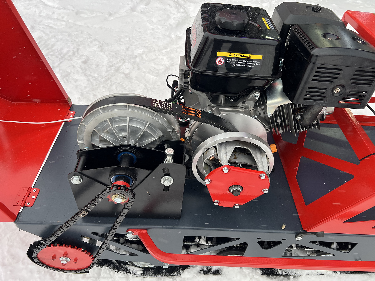 Мотобуксировщик EX-MOTO SNOWDOG S500 15л.с в Сызрани