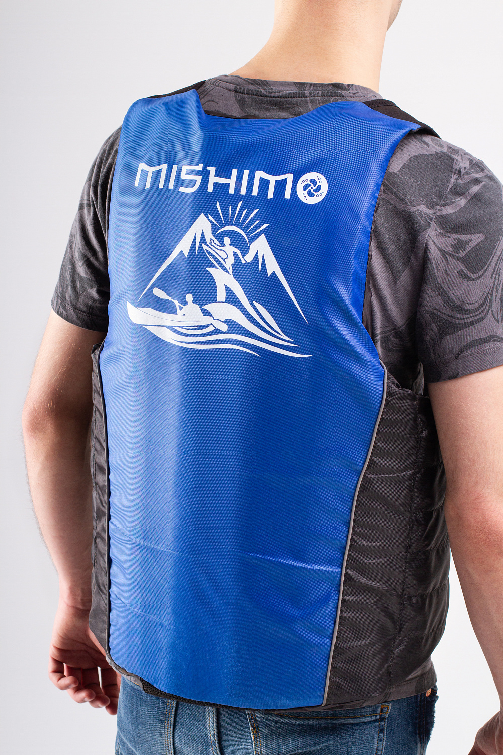 Жилет спасательный MISHIMO PRO Премиум качества Черно-синий в Сызрани