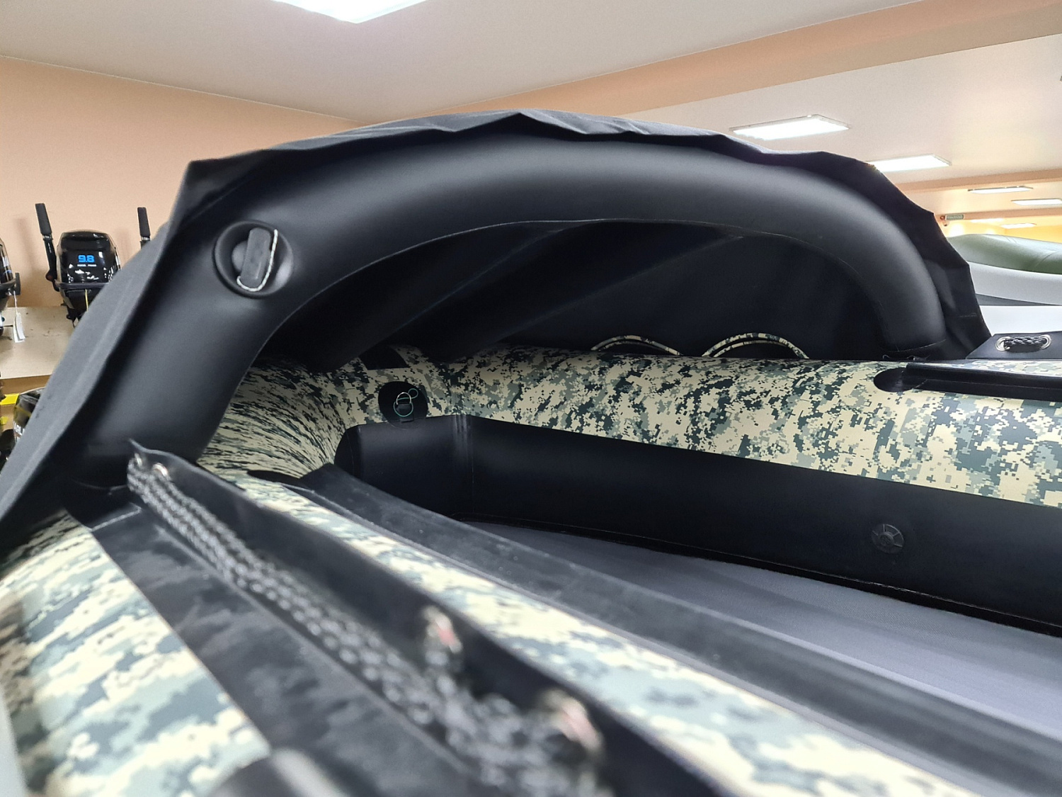 КОМПЛЕКТ НОСОВОГО ТЕНТА К ЛОДКЕ SMARINE AIR MAX 330 ЧЕРНЫЙ в Сызрани