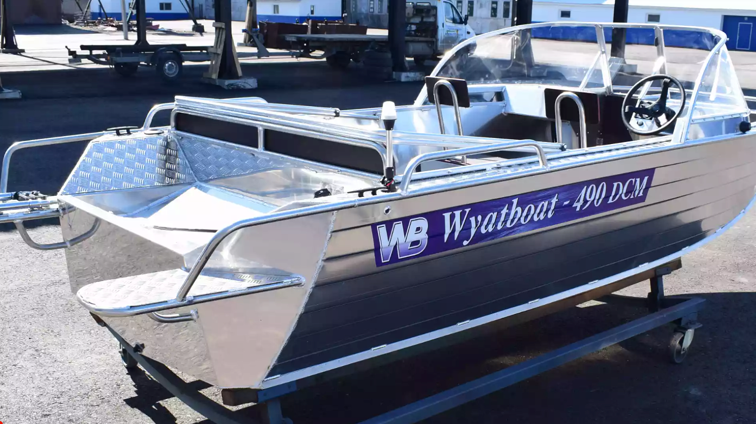 Алюминиевый катер Wyatboat-490 DCM в Сызрани