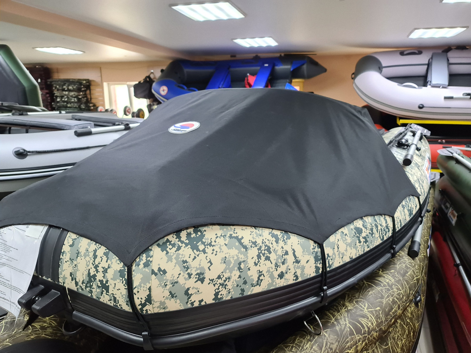 КОМПЛЕКТ НОСОВОГО ТЕНТА К ЛОДКЕ SMARINE AIR MAX 330 ЧЕРНЫЙ в Сызрани