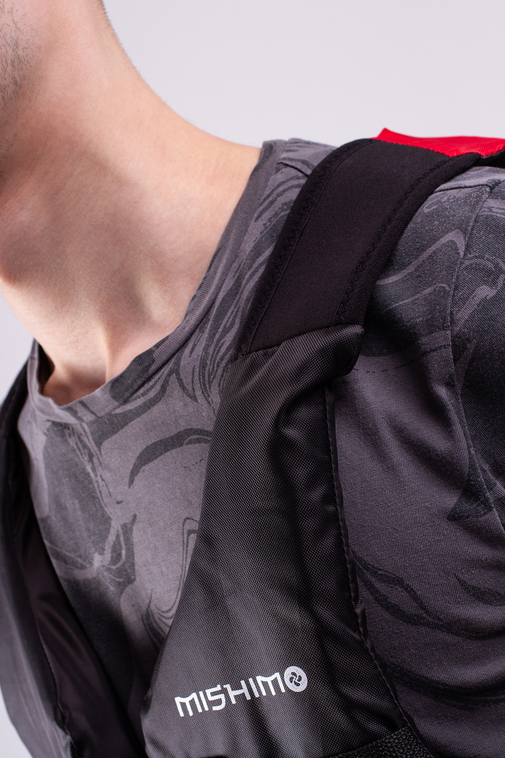 Жилет спасательный MISHIMO PRO Премиум качества Черно-красный в Сызрани